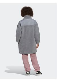 Adidas - adidas Kurtka zimowa Sherpa HK5256 Szary Relaxed Fit. Kolor: szary. Materiał: syntetyk. Sezon: zima