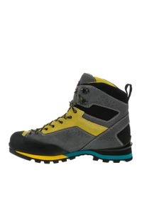 Buty trekkingowe LOMER Badia High Mtx wysokie zamsz. Kolor: szary. Materiał: zamsz