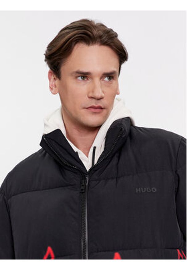 Hugo - HUGO Kurtka zimowa Biron2411 50520514 Czarny Regular Fit. Kolor: czarny. Materiał: syntetyk. Sezon: zima