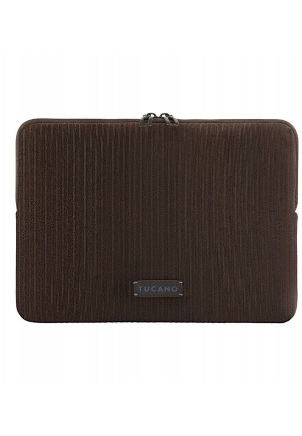 TUCANO Velluto 2 - Pokrowiec MacBook Air 13" (M4/M3/M2/M1/2025-2018) / Pro 13" / Laptop 12" (brązowy). Kolor: brązowy