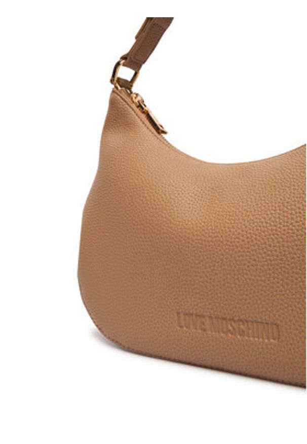 Love Moschino - LOVE MOSCHINO Torebka JC4018PP1OLT0104 Beżowy. Kolor: beżowy. Materiał: skórzane