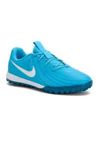 Buty piłkarskie dziecięce Nike Phantom GX II Academy TF. Kolor: niebieski. Sport: piłka nożna