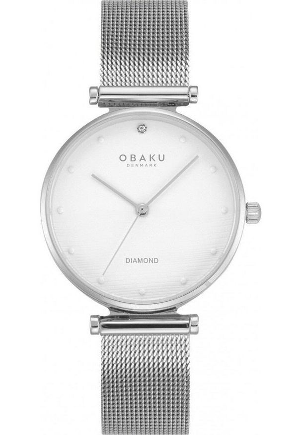 OBAKU - Zegarek damski Obaku Denmark V310LXCWMC srebrny. Kolor: srebrny