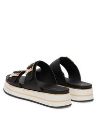Patrizia Pepe Klapki PPJ389/31 Czarny. Kolor: czarny. Materiał: skóra #2