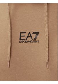 EA7 Emporio Armani Bluza 8NPM32 PJVRZ U6171 Beżowy Regular Fit. Kolor: beżowy. Materiał: bawełna #4