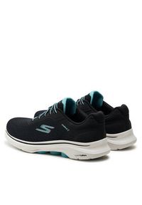skechers - Skechers Sneakersy Go Walk 7-Cosmic Waves 125215/BKTQ Czarny. Kolor: czarny. Materiał: materiał, mesh #6