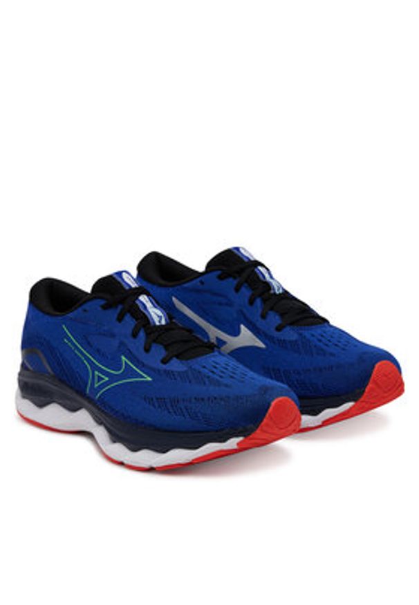 Mizuno Buty do biegania Wave Serene J1GC2459 Granatowy. Kolor: niebieski. Materiał: materiał. Model: Mizuno Wave