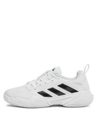 Adidas - adidas Buty do tenisa Barricade ID1548 Biały. Kolor: biały. Materiał: materiał. Sport: tenis