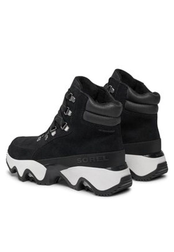 sorel - Sorel Sneakersy Kinetic™ Impact Conquest Wp NL5040-010 Czarny. Kolor: czarny. Materiał: skóra, zamsz