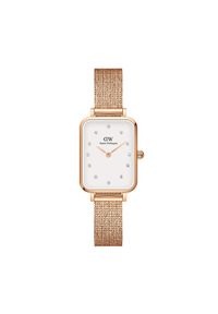 Daniel Wellington Zegarek Quadro DW00100527 Złoty. Kolor: złoty
