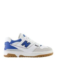 Buty New Balance 550 Białe. Kolor: biały, niebieski, wielokolorowy. Materiał: skóra #1