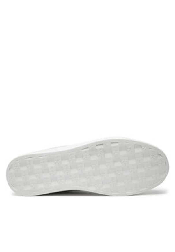 Calvin Klein Jeans Sneakersy Classic Cupsole Mg Wmm YM0YM01153 Biały. Kolor: biały. Materiał: skóra