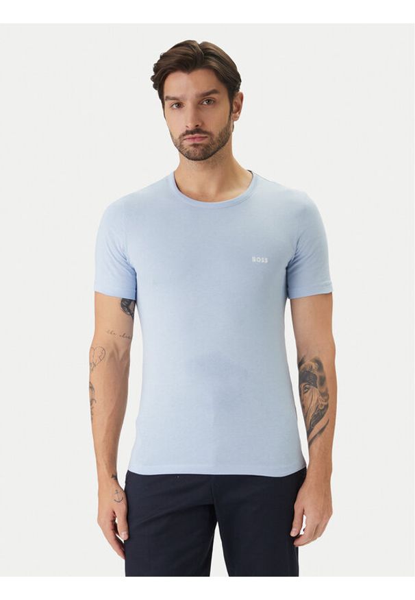 BOSS Komplet t-shirtów 50532468 Kolorowy Regular Fit. Materiał: bawełna. Wzór: kolorowy