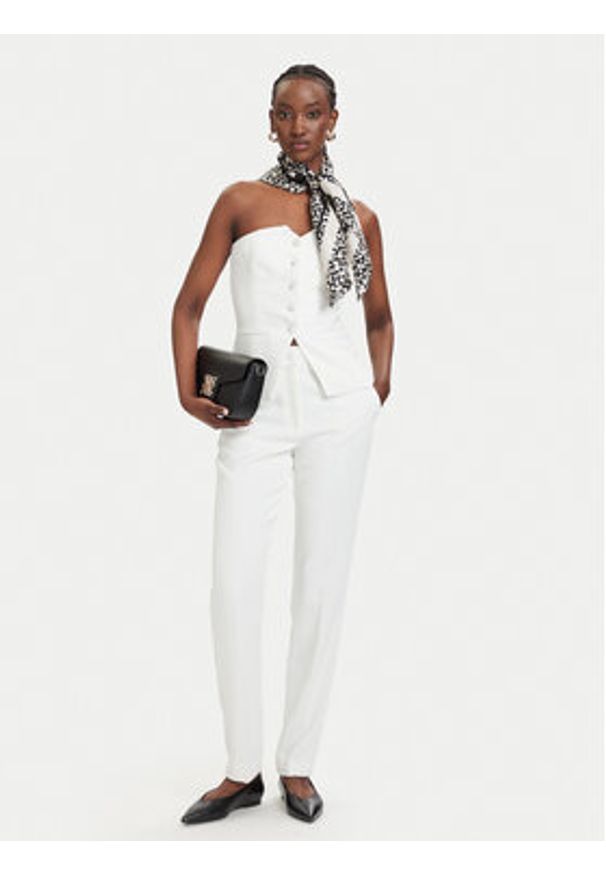 Morgan Top 261-CPANA.F Biały Regular Fit. Kolor: biały. Materiał: syntetyk