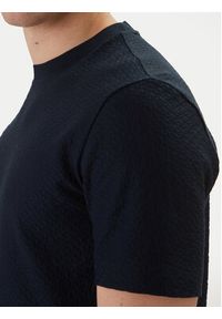 BOSS T-Shirt H-Thompson 228 50557395 Granatowy Regular Fit. Kolor: niebieski. Materiał: bawełna #3