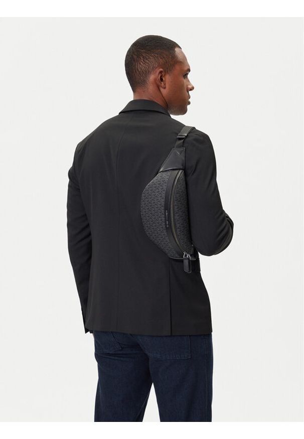 MICHAEL Michael Kors Nerka Greyson 33S0LGYC1B Czarny. Kolor: czarny. Materiał: skóra