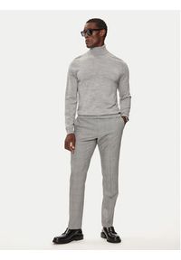 Pierre Cardin Sweter C5 50703.5037 Szary Regular Fit. Kolor: szary. Materiał: wełna #3