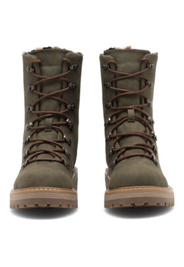 Jenny - JENNY Botki EVIE WS2911-06 Khaki. Kolor: brązowy. Materiał: syntetyk