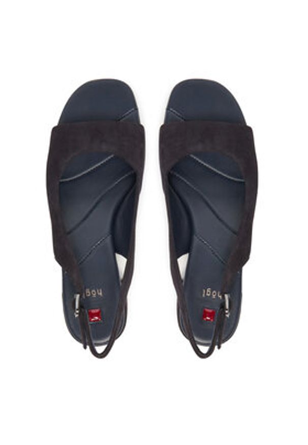 HÖGL Sandały Elsa 9-102612 Granatowy. Kolor: niebieski. Materiał: zamsz, skóra