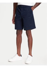 Calvin Klein Jeans Szorty materiałowe LV040EM618 Granatowy Regular Fit. Kolor: niebieski. Materiał: bawełna