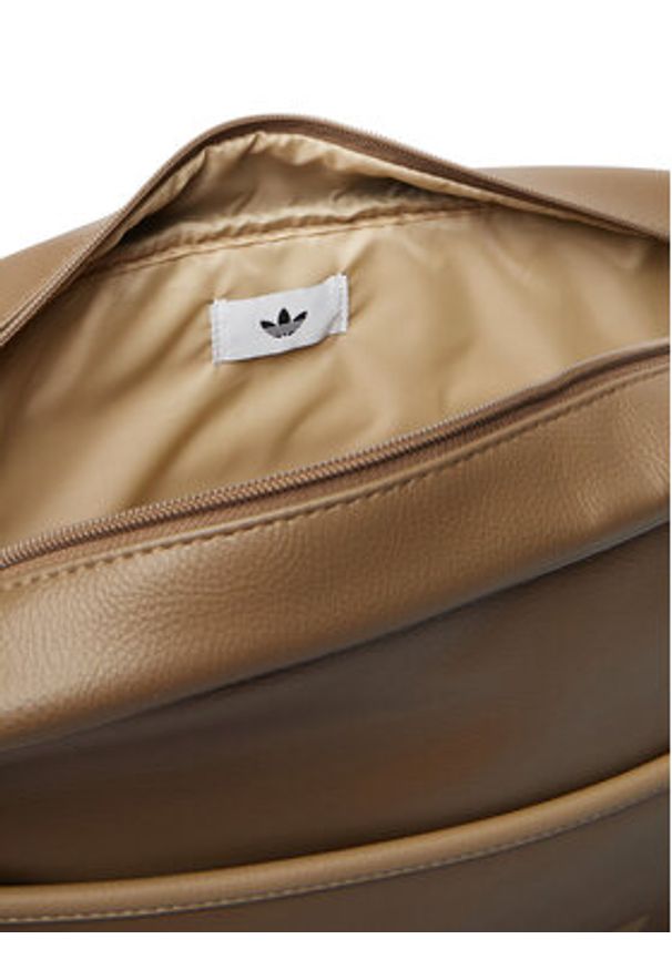 Adidas - adidas Torba KD7847 Brązowy. Kolor: brązowy. Materiał: skóra