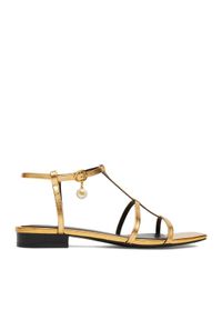 Gino Rossi - GINO ROSSI Sandały CEO-ROSE-LT22866-1 Złoty. Kolor: złoty. Materiał: skóra #1