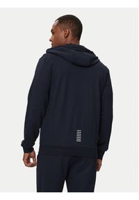 EA7 Emporio Armani Bluza 8NPM33 PJVRZ 0562 Granatowy Regular Fit. Kolor: niebieski. Materiał: bawełna #3