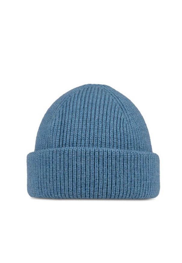 Buff - Czapka z wełny merino dokerka Ervin. Kolor: niebieski. Materiał: wełna. Styl: sportowy