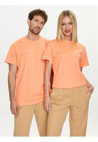 Pangaia T-Shirt Tropics 365 Midweight Pomarańczowy Regular Fit. Kolor: pomarańczowy. Materiał: bawełna #1