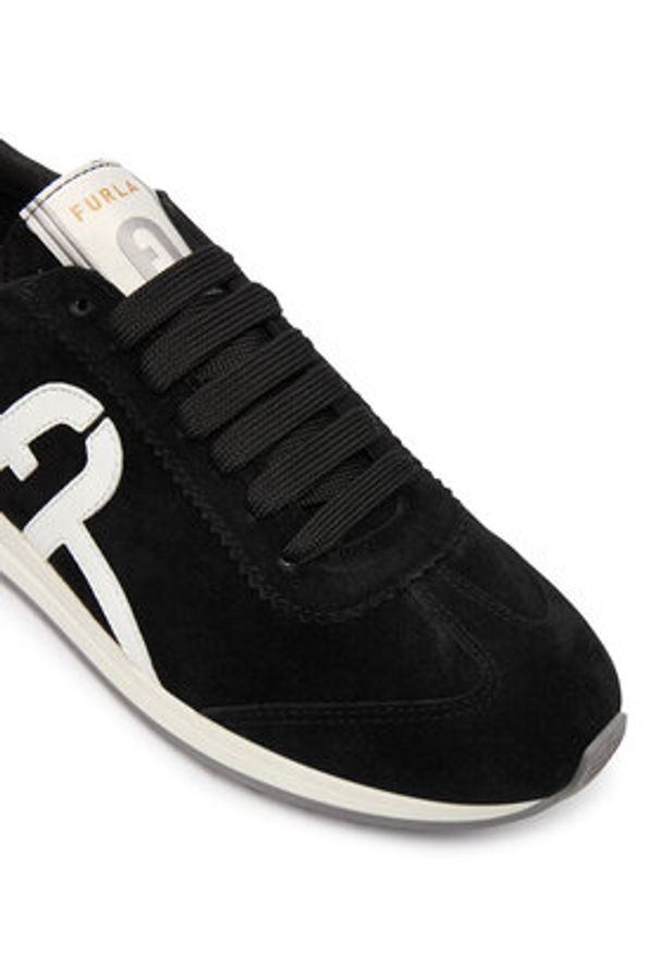 Furla Sneakersy Retro YK56RET BX0580 Kolorowy. Materiał: skóra. Wzór: kolorowy