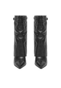 Eva Minge Botki EO-DULCE-GLC8537C-8.5-722-2 Czarny. Kolor: czarny. Materiał: skóra #7