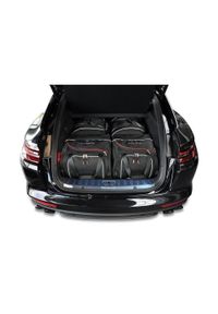 KJUST - Torby Do Bagażnika Porsche Panamera St 2017-2024 4Szt Kjust. Kolor: czarny. Styl: sportowy #1