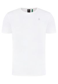 G-Star RAW - G-Star Raw T-Shirt Base-S D16411-336-110 Biały Regular Fit. Kolor: biały. Materiał: bawełna #2