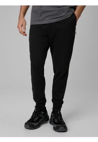 4f - 4F Spodnie dresowe joggery męskie - czarne XXL. Kolor: czarny. Materiał: dresówka. Sport: fitness #2