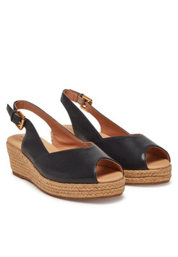 Geox Espadryle D55YXA 000TU C4002 Granatowy. Kolor: niebieski. Materiał: materiał