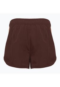 RIPCURL - Szorty kąpielowe damskie Rip Curl Block Party Hi Waist 3". Kolor: brązowy