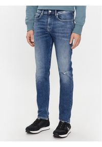 Calvin Klein Jeans Jeansy Skinny J30J324184 Granatowy Skinny Fit. Kolor: niebieski #1