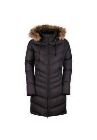 FUNDANGO - Płaszcz zimowy ocieplany Puppis - czarny. Kolor: czarny. Sezon: zima #1