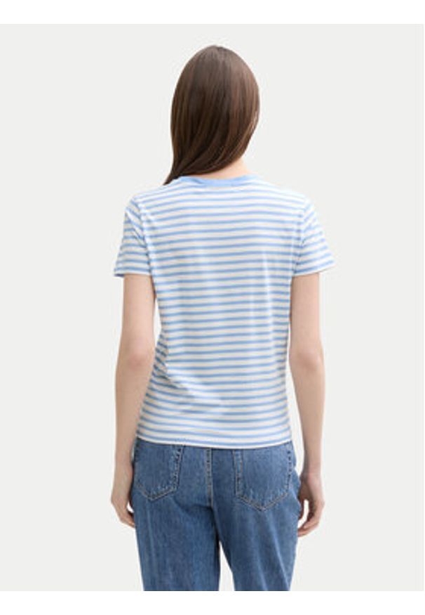 Tom Tailor Denim T-Shirt 1035867 Niebieski Boxy Fit. Kolor: niebieski. Materiał: bawełna