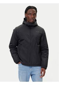 Jack Wolfskin Kurtka outdoor Pamir A65048 Czarny Regular Fit. Kolor: czarny. Materiał: syntetyk. Sport: outdoor