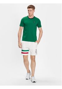 Aeronautica Militare T-Shirt 231TS2076J599 Zielony Regular Fit. Kolor: zielony. Materiał: bawełna #5
