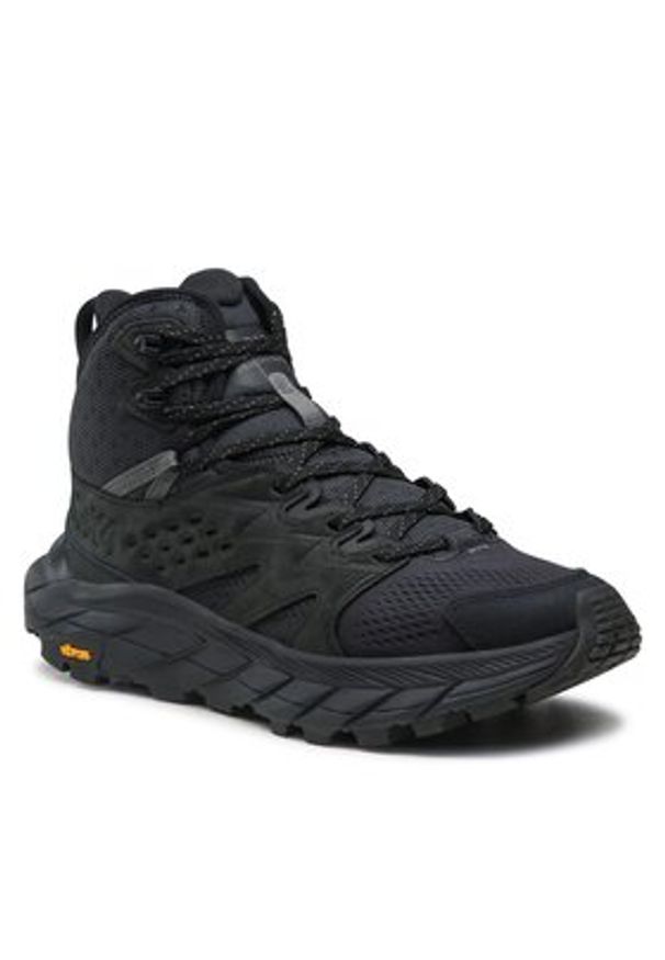 HOKA - Hoka Trekkingi Anacapa Breeze Mid 1134505 Czarny. Kolor: czarny. Materiał: mesh, materiał. Sport: turystyka piesza