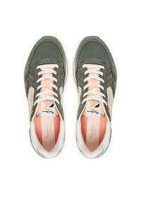 Pepe Jeans Sneakersy Brit Camp W PLS40038 Zielony. Kolor: zielony. Materiał: skóra, zamsz #6