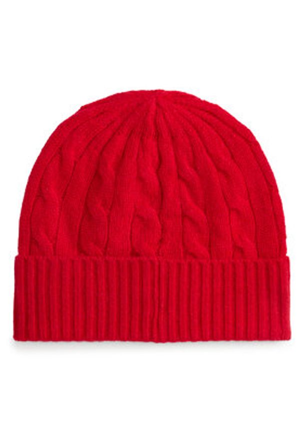 Polo Ralph Lauren Czapka 455981442009 Czerwony. Kolor: czerwony. Materiał: wełna