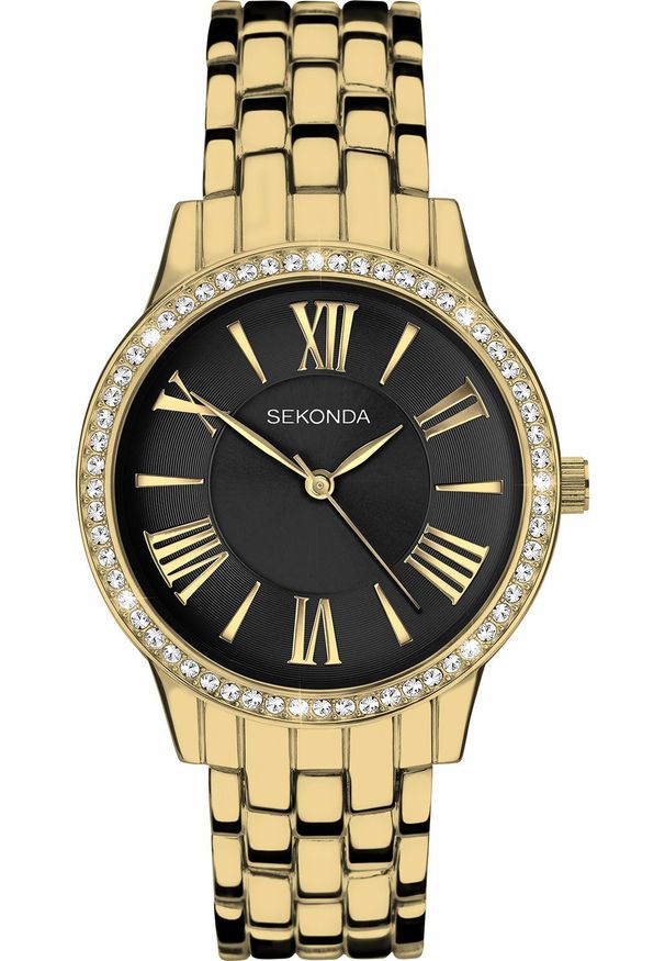 Zegarek Sekonda Zegarek damski Sekonda 40562 złoty. Kolor: złoty