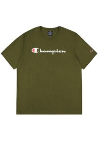 Koszulka męska Champion SS Tee. Kolor: zielony #1
