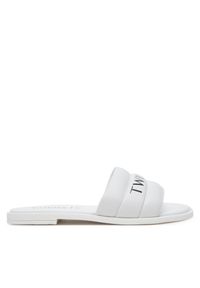 TwinSet - Klapki TWINSET. Kolor: biały