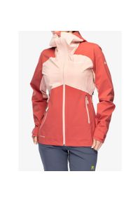 Kurtka przeciwdeszczowa damska Vaude Simony 2,5L Jacket IV. Kolor: różowy. Sport: turystyka piesza #1