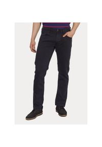 Lee - LEE DAREN ZIP FLY MĘSKIE SPODNIE JEANSOWE BLACK NIGHT L707JBGZ 112118182
