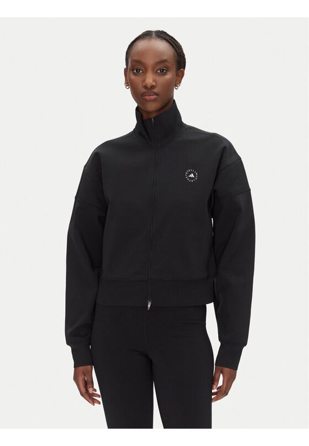 Adidas by Stella McCartney - adidas by Stella McCartney Bluza JJ0084 Czarny Regular Fit. Kolor: czarny. Materiał: syntetyk